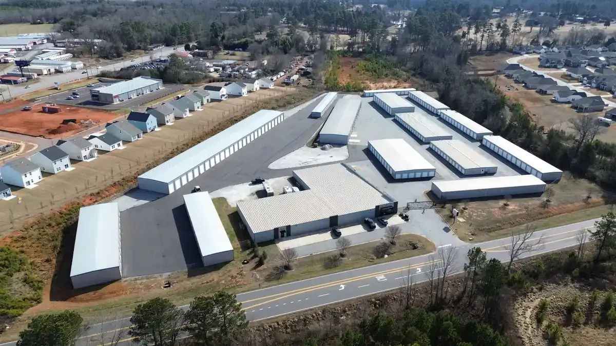 Aerial view of Iron Harbor